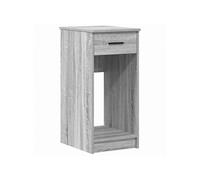 Support de tour d'ordinateur avec tiroir Sonoma gris 35x45x77 cm Réf. 858745