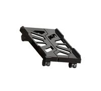 Support de tour d'ordinateur compact avec mobilité à 4 roues réglable sous le bureau pour bureau à domicile et PC de jeu