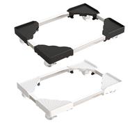 Support De Tour D'Ordinateur - Socle Mobile De Rangement Pour Unité Centrale Étanche Et Télescopique | Support Ventilé Avec 4 Roulettes Pour Salle De Réunion Lave-linge Usine Port Valise Électroménage