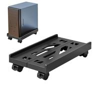 Support de tour d'ordinateur - Support mobile pour processeur d'ordinateur | Roulette en polystyrène avec forte capacité de charge - Boîtier PC de jeu au sol pour la maison, le bureau, l'école, 15,75