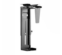 Support de tour pour PC sous le bureau et le mur, support réglable pour unité centrale, support de tour de PC en acier stable, s'adapte à la plupart des boîtiers de PC