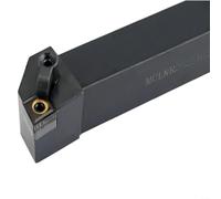 Support de tournage de tour MCLNR 1616H12 pour coupe externe, compatible avec les inserts CNMG1204, tige carrée 16 x 16 mm, longueur 100 mm, acier au carbone, main droite