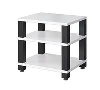Support de tourne-disque en métal avec séparateurs, support TV d'angle pour rangement de plateau tournant dans le salon, la chambre à coucher