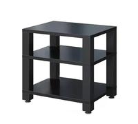 Support de tourne-disque en métal avec séparateurs, support TV d'angle pour rangement de plateau tournant dans le salon, la chambre à coucher