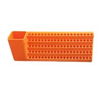 Support de tournevis - Montage mural superposé, organisateur de tournevis, support de rangement pour embouts, support à outils robuste | Système de rangement d'atelier pour mécanicien, électricien