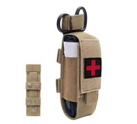 Support de tourniquet - Accessoires de survie portables imperméables résistants - Avec ciseaux de traumatisme et outils de survie - Pour camping, randonnée, trekking, ,