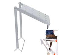 Support de travail en échelle | Fixation robuste avec capacité de charge de 150 kg, support sûr pour mécaniciens, électriciens, peintres, tâches de réparation, chantiers, ateliers