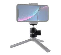 Support de trépied de Bureau en métal de Poche Mini PULUZ + Mini-rotule en métal avec vis 1/4 Pouce pour appareils Photo Reflex numériques et