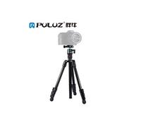 Support de trépied PULUZ jambes pliantes à 4 sections en métal avec rotule à 360 degrés