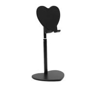 Support de trépied pour téléphone portable, support de téléphone portable de bureau - Support de téléphone portable en forme de cœur en métal | Support de téléphone télescopique Support pour téléphone