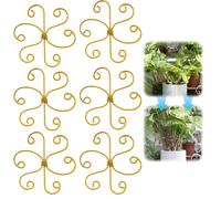 Support de Tronc de STEM - Support pour d'intérieur - Lot de 6 Crochets de Support pour d'intérieur - Stabilisateur en métal pour la Maison -