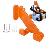 Support de tronçonneuse - Support de rangement en métal renforcé, support universel, organisateur mural compact, structure de support d'outils de protection | Moyen pratique de présentation