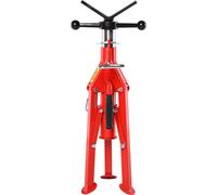 Support de tube à tête en V de VEVOR, capacité de charge de 1134 kg, support de levage de tube, hauteur réglable de 0,32 à 30,48 cm, support de tube portable et pliable pour les projets de soudage, d'