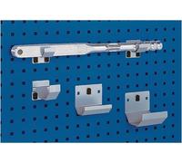 Bott Support p. tube D100xl35mm galvanisé p. panneaux perforés 2pièces/sachet BOTT Quantité:1