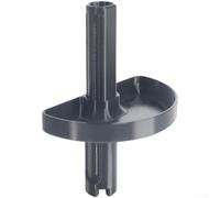 Support de tube de direction amovible avec plateau de rangement intégré et points de contact en silicone doux pour la route et l'utilisation (B-noir)