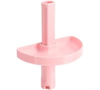 Support de tube de direction amovible avec plateau de rangement intégré et points de contact en silicone doux pour la route et l'utilisation (B-rose)