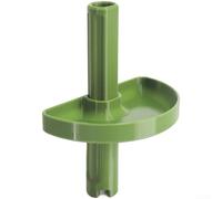 Support de tube de direction amovible avec plateau de rangement intégré et points de contact en silicone doux pour la route et l'utilisation (B-vert)