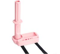 Support de tube de direction amovible avec plateau de rangement intégré et points de contact en silicone doux pour la route et l'utilisation (A-rose)