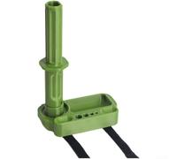 Support de tube de direction amovible avec plateau de rangement intégré et points de contact en silicone doux pour la route et l'utilisation (A-vert)