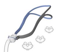 Support de tube d'oreiller nasal airfit P10, serre - tête pour resmed airfit P10, ensemble complet d'accessoires de masque comprenant serre - tête, cadre, tube, S M L taille 3x oreiller nasal