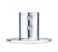 Support de tube marin en acier inoxydable 316 pour fixation sécurisée de garde-corps, convient aux tubes ronds de 22 mm à 38 mm, moulage de silice de précision, plusieurs versions inclinées