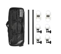 NANLITE Support de Tube (2 tiges+4 pinces)