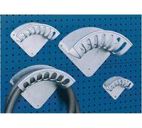 Support de tuyau Bott aluminium largeur 250 x profondeur 100mm pour plaques perforées - 14050 002