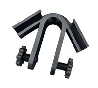 Support de tuyau d'arrosage de jardin, noir | Support de serrage pour seau sans outil avec poignée à vis manuelle pour travaux de remplissage, entretien de bassin