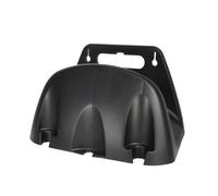 Support de tuyau d'arrosage pour tuyau d'arrosage autoportant - Support mural haute performance - Support de tuyau d'irrigation robuste pour jardin et cour (noir, 22,5 cm)