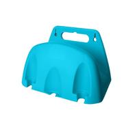 Support de tuyau d'arrosage pour tuyau d'arrosage autoportant - Support mural haute performance - Support de tuyau d'irrigation robuste pour jardin et cour (bleu, 22,5 cm)