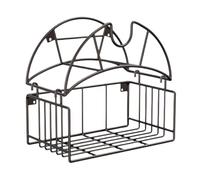 Support de tuyau d'arrosage - Support de rangement pour tuyaux en métal robuste, étagère de rangement murale, supports mural pour tuyau d'eau | Organisateur de conduite d'eau pour piscine extérieure