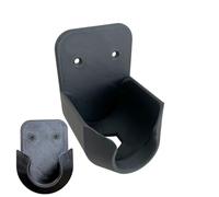 Support de tuyau d'arrosage, support de tuyau mural extérieur, support de fixation antidérapant, trous de drainage intégrés pour l'eau, design robuste, parfait pour l'organisation de la cour