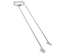 Support de Tuyau de Cheminée Support de sécurité for tuyau de poêle, support de renfort for tuyau de toit contre le vent et la neige - Tout en acier inoxydable 304(Φ10cm(3.9"))