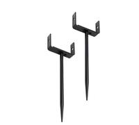 Support de tuyau de descente structurel, fer lourd, mécanisme de verrouillage sûr, surfaces résistantes aux intempéries, amélioration du débit vertical, support de gouttière résistant aux intempéries