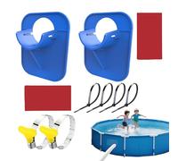 Support de tuyau de piscine - Support de tuyau d'eau - Support de tuyau de piscine - Support de tuyau de piscine - Support de tuyau d'eau extérieur - Support de tuyau de piscine - Organisateur de