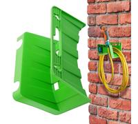 Support de tuyau d'eau, support de montage mural très résistant, support de tuyau extérieur, pour ranger tuyau, robinet, buse, terrasse, , balustrade, maison, piscine, camping-car, balcon et