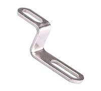 Support de tuyau d'échappement de moto, support en forme de Z | Tuyau collecteur arrière de moto,Tuyau d'échappement silencieux en acier inoxydable, ton argent, Joint de Support Z pour moto