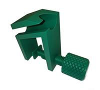 Support de tuyau en ABS pour une fixation pratique du tuyau aux barils de pluie, prend en charge l'optimisation de l'espace dans les zones extérieures