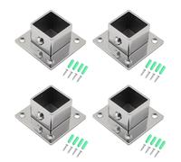 Support de tuyau en métal robuste - Installation facile - Capacité de charge lourde - Arrangeurs d'armoires pour usage domestique - Base à bride résistante