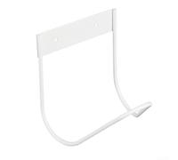 Support de tuyau mural en acier inoxydable pour diverses applications extérieures (A Blanc)