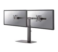 Neomounts Support de table écran FPMA-D865DBLACK – 2 écrans 10–27" noir mobile rotatif inclinable
