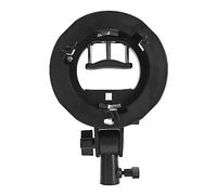 Support de type S, pour Bowens Mount pour Speedlite Flash Snoot Softbox Beauty Dish réflecteur parapluie