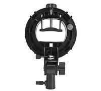 Support de Type S pour Monture Bowens, Support de Type S avec Poignée pour Flash Snoot Softbox Parapluie Réflecteur beauté, Support de Type S Léger