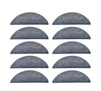 Support De Vadrouille, Compatible For XiaoMi, Compatible For YouPin, Compatible For Lydsto, R1 R1A S1 Robot Aspirateur Vadrouille Tissu Pièces De Rechange Anti-dérapant(10pcs R1mops)
