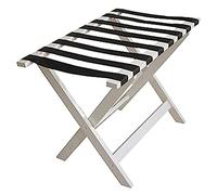 Support de Valise Pliable pour Chambre d'amis, Porte-Bagages pour Chambre, Support à Bagages en Bois Massif pour hôtel, étagère de Rangement pour Chambre, pour invités,