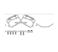 GIVI PL1146CAM Cadres Monokey Cam-Side Pour Honda 750 NC S DCT 2016-2018