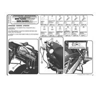 Givi Support de coffre latéral PL188 – Tube d'acier noir – 40