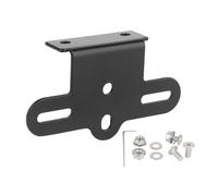 Support de vélo - 3.86x0.75x1.71 Pouces de réflecteur pour Femmes Hommes, Voyage extérieur avec Un Support Stable et Solide pour la sécurité de la Nuit, Noir en métal, Utilisation Facile