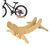 Support De Vélo Au Sol - Support De Vélo Portable 20,4 X 15,7 X 8,6 Pouces, Suport De en Bois, Spport De Vertical pour Vlos De Montagne Et Organisateur De Stockage De Pneus De Route, Fort