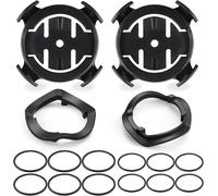 Support De Vélo Avant Pour Garmin Gps 2pcs Kit De Guidon De Montage D'ordinateur Compteur De Vélo Compatible Avec Garmin Edge 200/500/510/520/800/810/1000 Pour Compteur Gps Mount Bracket